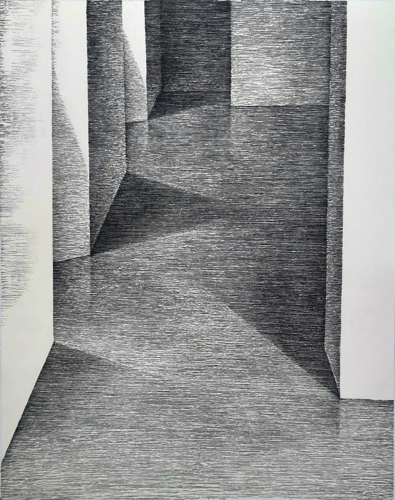 2021. Xilografía. 48 x 38 cm